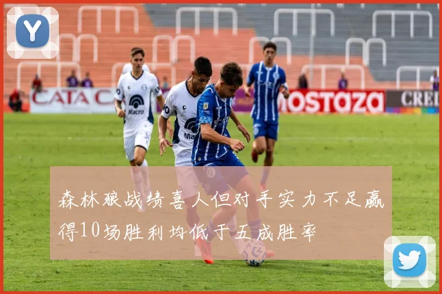 森林狼战绩喜人但对手实力不足赢得10场胜利均低于五成胜率